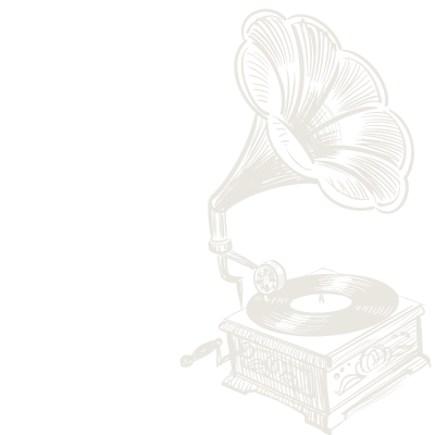 Illustration of gramophone