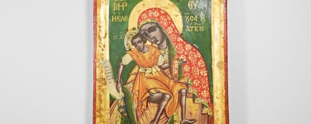 Painting of Virgin and Child